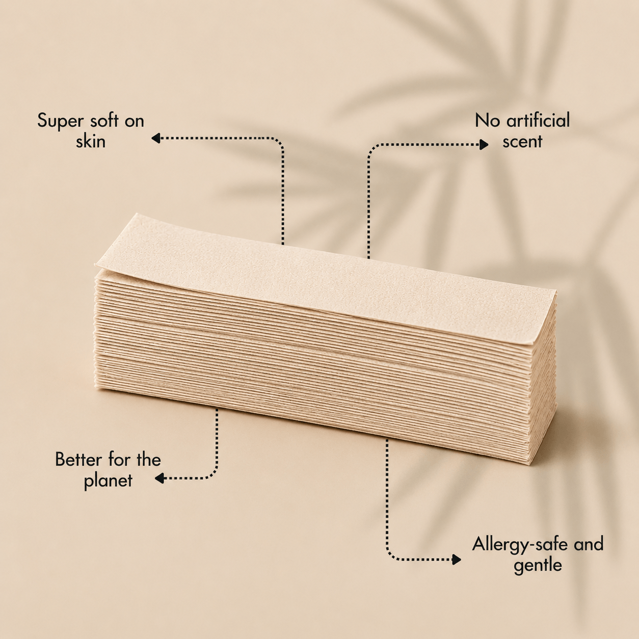 Bamboo Multi-Fold Tissue Napkins — 150 Sheets — view 2